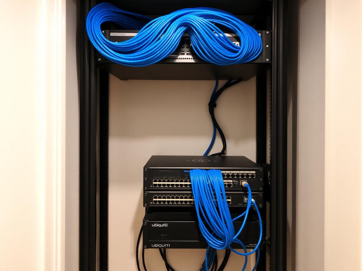 Structured Cabling & Server Rack — Pembroke Pines, FL
